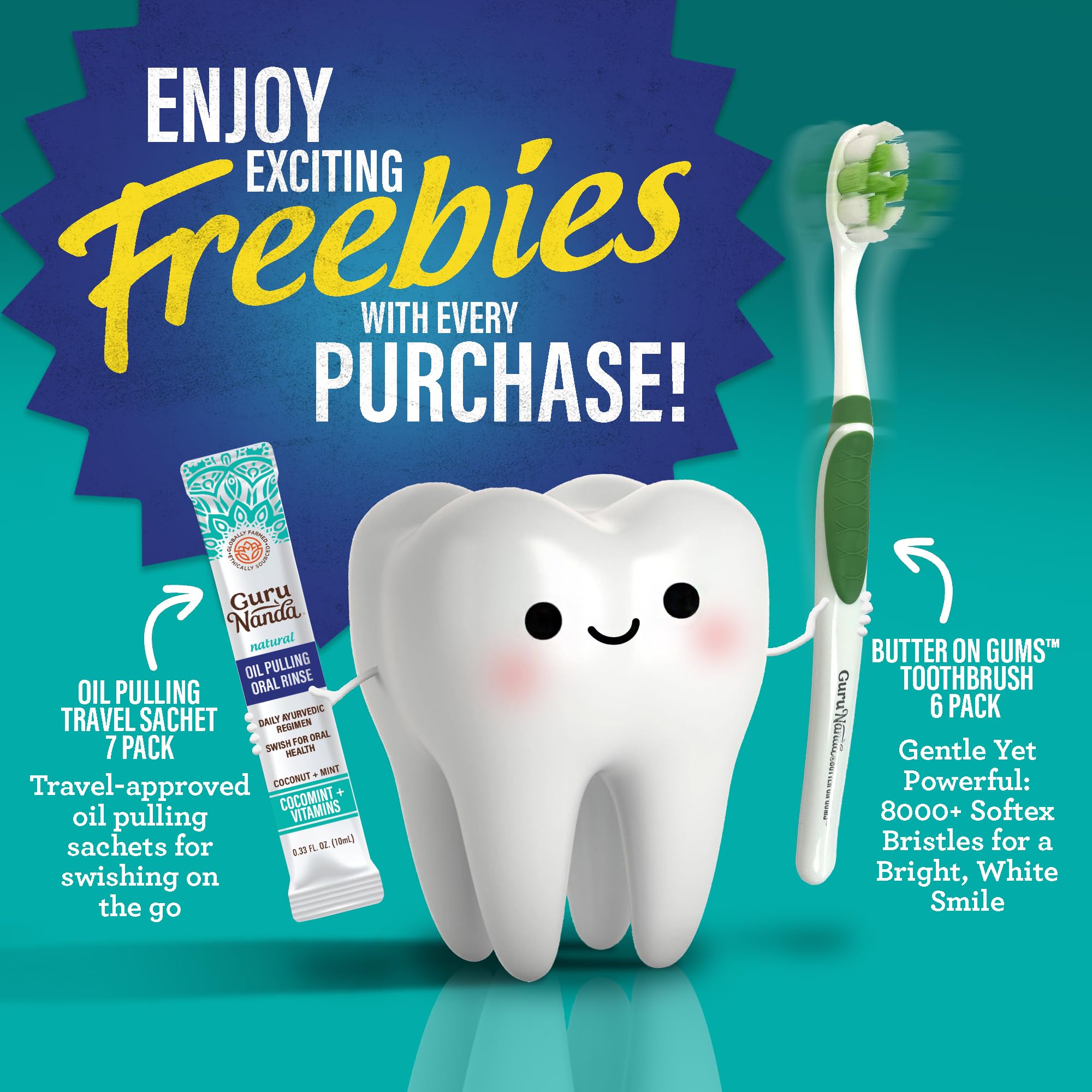 Amazon.com: GuruNanda Total Smile Makeover Kit Regular with